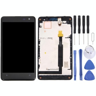 LCD Display + Touch Panel with Frame for Nokia Lumia 625 (Black)