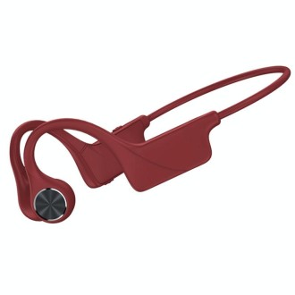 DG60 Wireless Sport Bone Conduction Bluetooth Earphone(Wine Red)