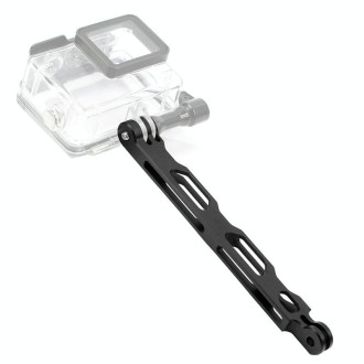 16.5cm Camera Extension Aluminium Extension Arm for Action Camera(Black)