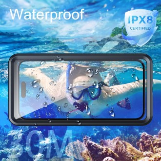 IPX8 Life Waterproof Diving Protective Phone Case for below 6.7 inch Phone (Pink)