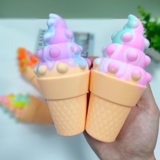 Ice Cream Shaped Pinch Decompression Toy(C)