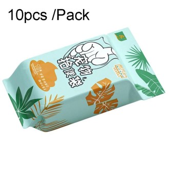 10pcs /Pack Disposable Pet Poop Pickup Bags Trash Bags Poop Cleanup Supplies