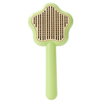 Pet Fine-Tooth Comb To Remove Floating Hair And Knots(Green)