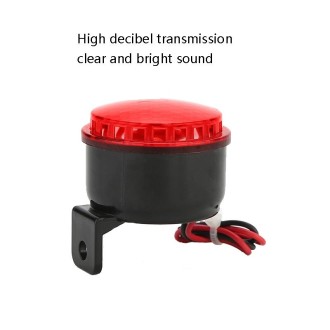 2 PCS BC-3K 5-24V Industrial Sound And Light Alarm Motorcycle Sound Light Alarm