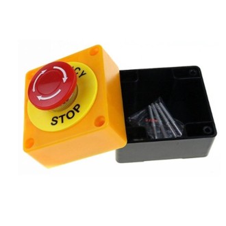 2pcs LAY37-11ZS Elevator Emergency Stop Mushroom Head Button(Red)