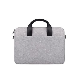 ST09 Portable Single-shoulder Laptop Bag, Size: 15.6 inches(Grey)