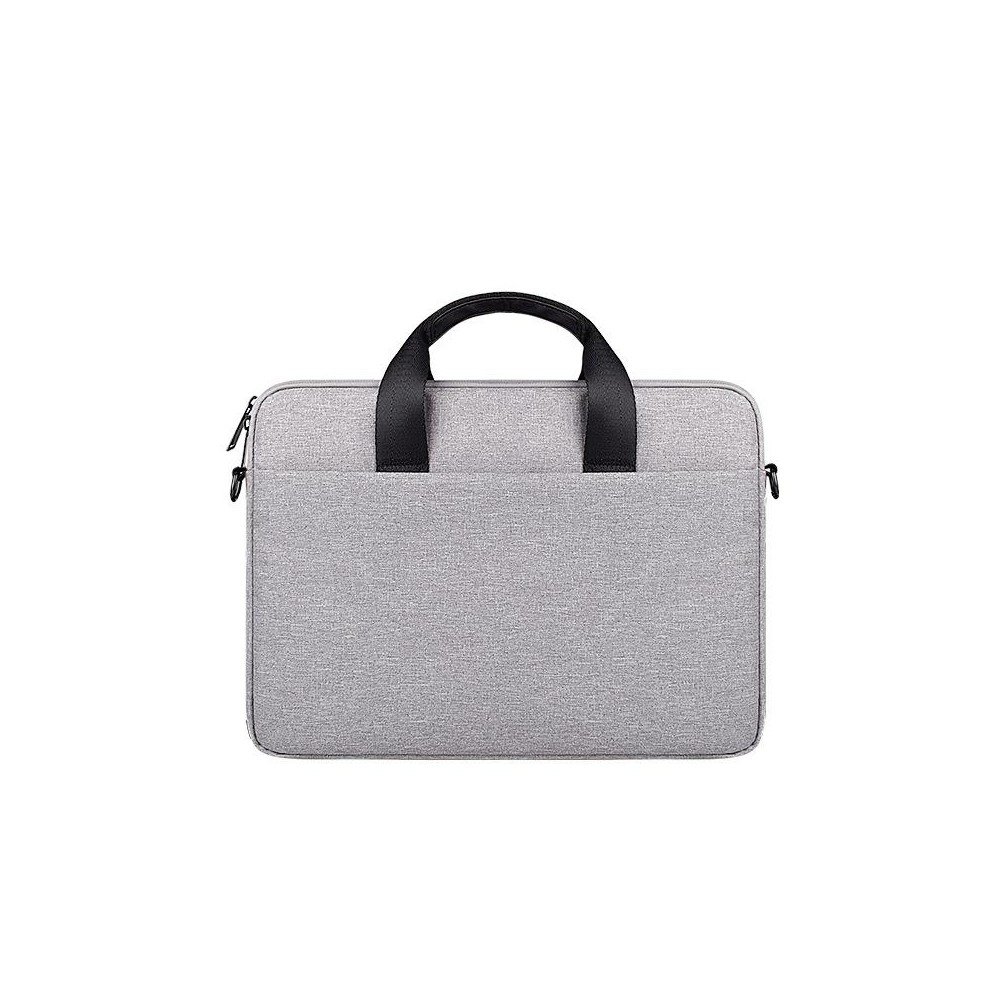 ST09 Portable Single-shoulder Laptop Bag, Size: 15.6 inches(Grey)