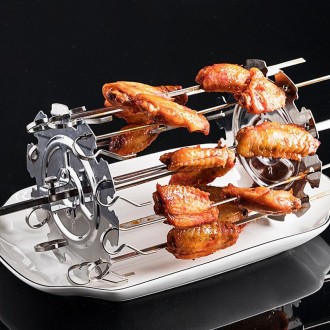 Long 25cm  Air Fryer Electric Oven Lamb Skewer Grill