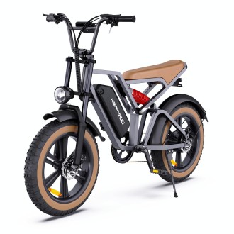 [EU Warehouse] HAPPYRUN G60 750W 48V / 18AH Electric Bicycle with LED Display & 20 inch Tires, EU Plug