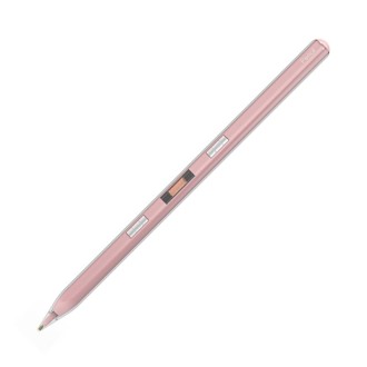 P10s Transparent Case Wireless Charging Stylus Pen for iPad 2018 or Later(Pink)