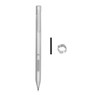 For Microsoft Surface 3 Pro 3/4/5/6/7/Book/Laptop/Go Pressure Touch Capacitance Pen(Silver)