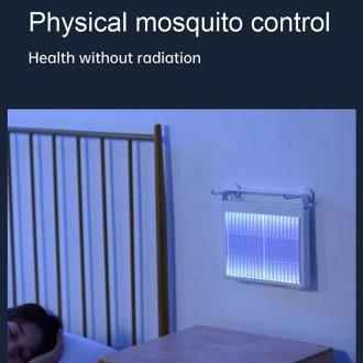 Household Hangable UV Light Touch Mosquito Repellent Lamp, Plug-in(Blue)