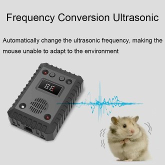 SJZ-021 Car Ultrasonic Rat Repeller Car Engine Mouse Repellent with Battery