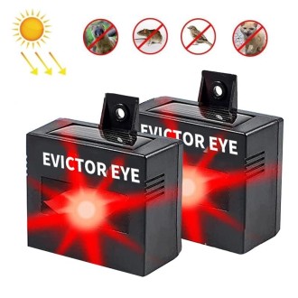 SK191 2pcs Solar Farm Wild Eagle Eye Animal Repeller