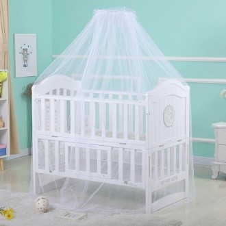 Crib Dome Lightweight Mosquito Net, Size:4.2x1.6 Meters, Style:Simple Door Mosquito Net