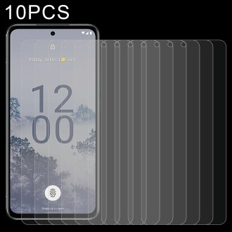 For Nokia X30 10 PCS 0.26mm 9H 2.5D Tempered Glass Film