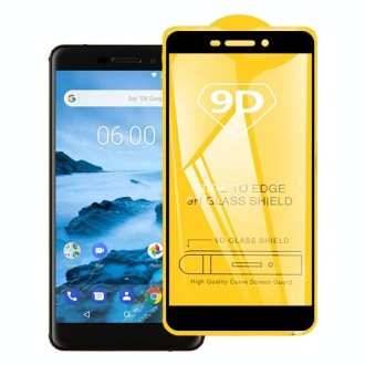 9D Full Glue Full Screen Tempered Glass Film For Nokia 6.1