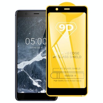 9D Full Glue Full Screen Tempered Glass Film For Nokia 5.1