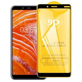 9D Full Glue Full Screen Tempered Glass Film For Nokia 3.1 Plus