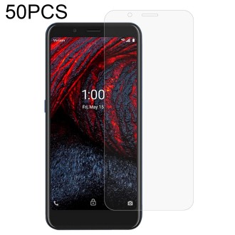 50 PCS 0.26mm 9H 2.5D Tempered Glass Film For Nokia 2 V Tella