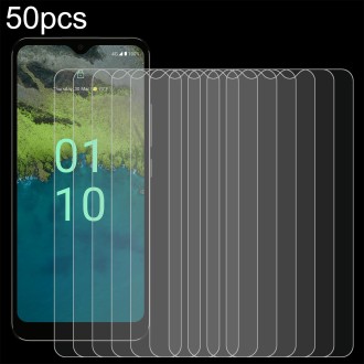 For Nokia C110 50pcs 0.26mm 9H 2.5D Tempered Glass Film