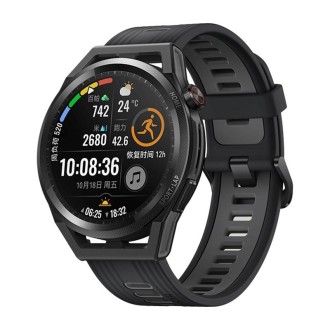 HUAWEI WATCH GT Runner Smart Watch 46mm Silicone Wristband, 1.43 inch AMOLED Screen, Support Suspended External Antenna / GPS / 