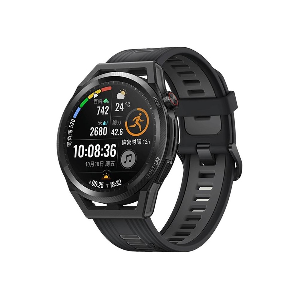 HUAWEI WATCH GT Runner Smart Watch 46mm Silicone Wristband, 1.43 inch AMOLED Screen, Support Suspended External Antenna / GPS / 