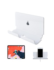 Charging Holder Wall Bracket with 3M Sticker for Mobile Phone & Tablet PC(White)