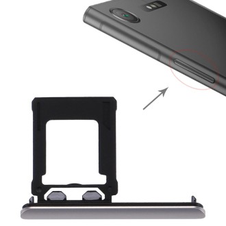 Micro SD Card Tray for Sony Xperia XZ1(Silver)