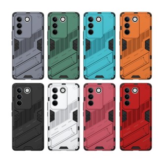 For vivo S16 Pro 5G Punk Armor 2 in 1 PC + TPU Shockproof Phone Case with Invisible Holder(Green)