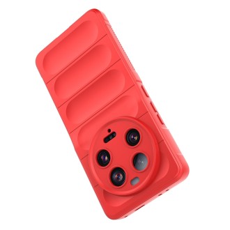 For Xiaomi 13 Ultra Magic Shield TPU + Flannel Phone Case(Red)