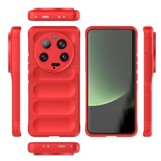 For Xiaomi 13 Ultra Magic Shield TPU + Flannel Phone Case(Red)