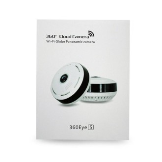 360EyeS EC11-I6 360 Degree 1280*960P Network Panoramic Camera with TF Card Slot ,Support Mobile Phones Control(Black)