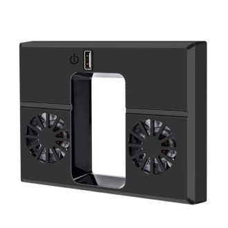 For Xbox Series X Console Cooling Fan With LED Lights Rear Fan Cooler(Black)