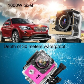 F60 2.0 inch Screen 170 Degrees Wide Angle WiFi Sport Action Camera Camcorder with Waterproof Housing Case, Support 64GB Micro S