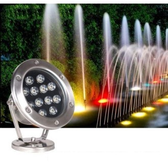 LED Underwater Light Pool Fish Pond Fountain Waterproof Landscape Light 36W(Blue)