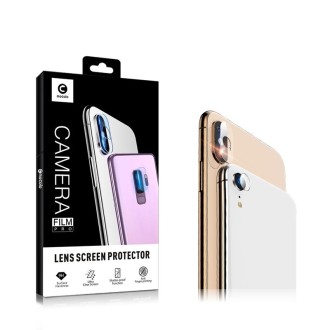 For iphone xs / x 2pcs mocolo 0.15mm 9H 2.5D Round Edge Rear Camera Lens Tempered Glass Film 2pcs mocolo 0.15mm 9H 2.5D Round Ed