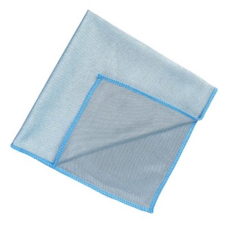 Microfiber Wipe Glass Non-Marking Cleaning Cloth, Size:40x40cm, Colour:Blue