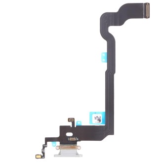 Original Charging Port Flex Cable for iPhone X (White)