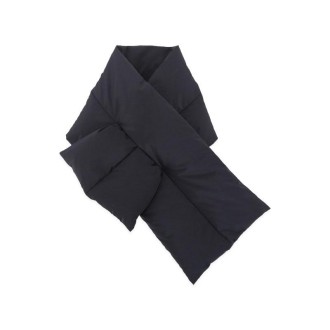 115x25cm Winter Neck Warm Waterproof Thickened Down Scarf, Spec: Duck Down (Black)