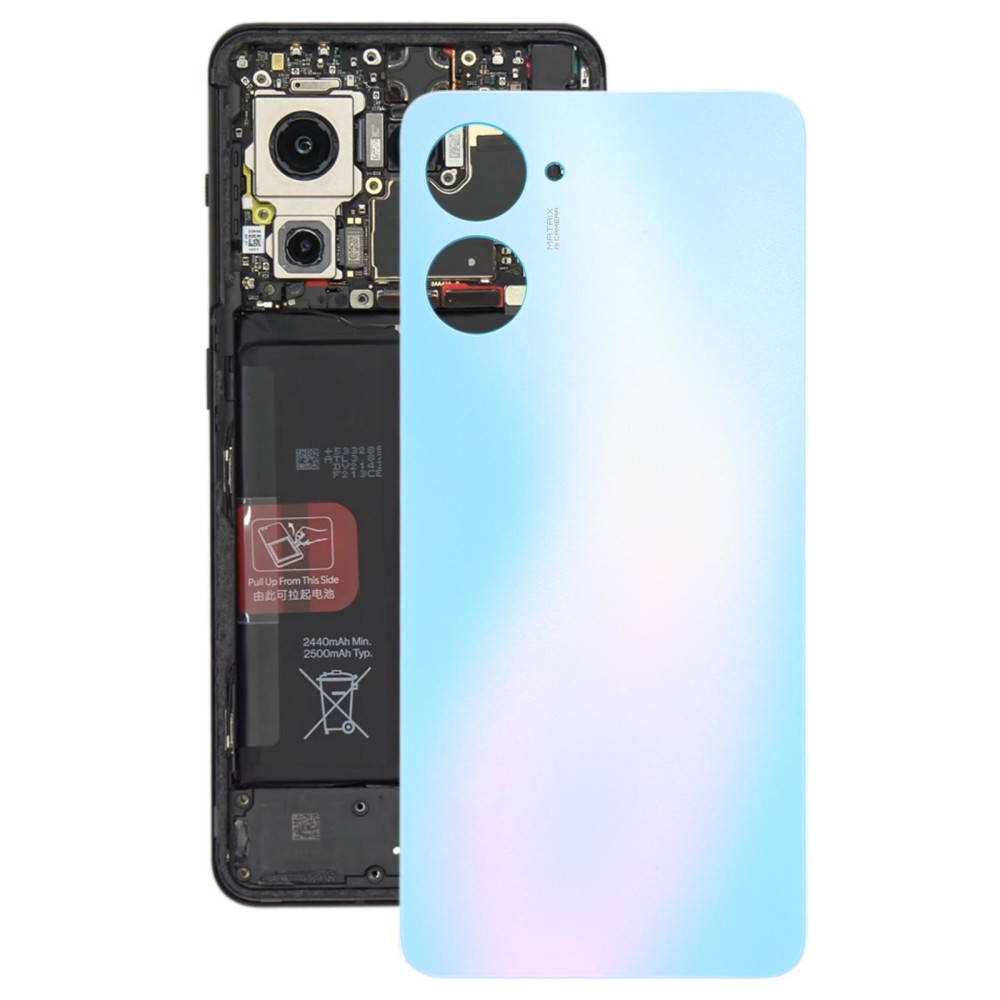 For Realme 10 Pro Original Battery Back Cover(Blue)