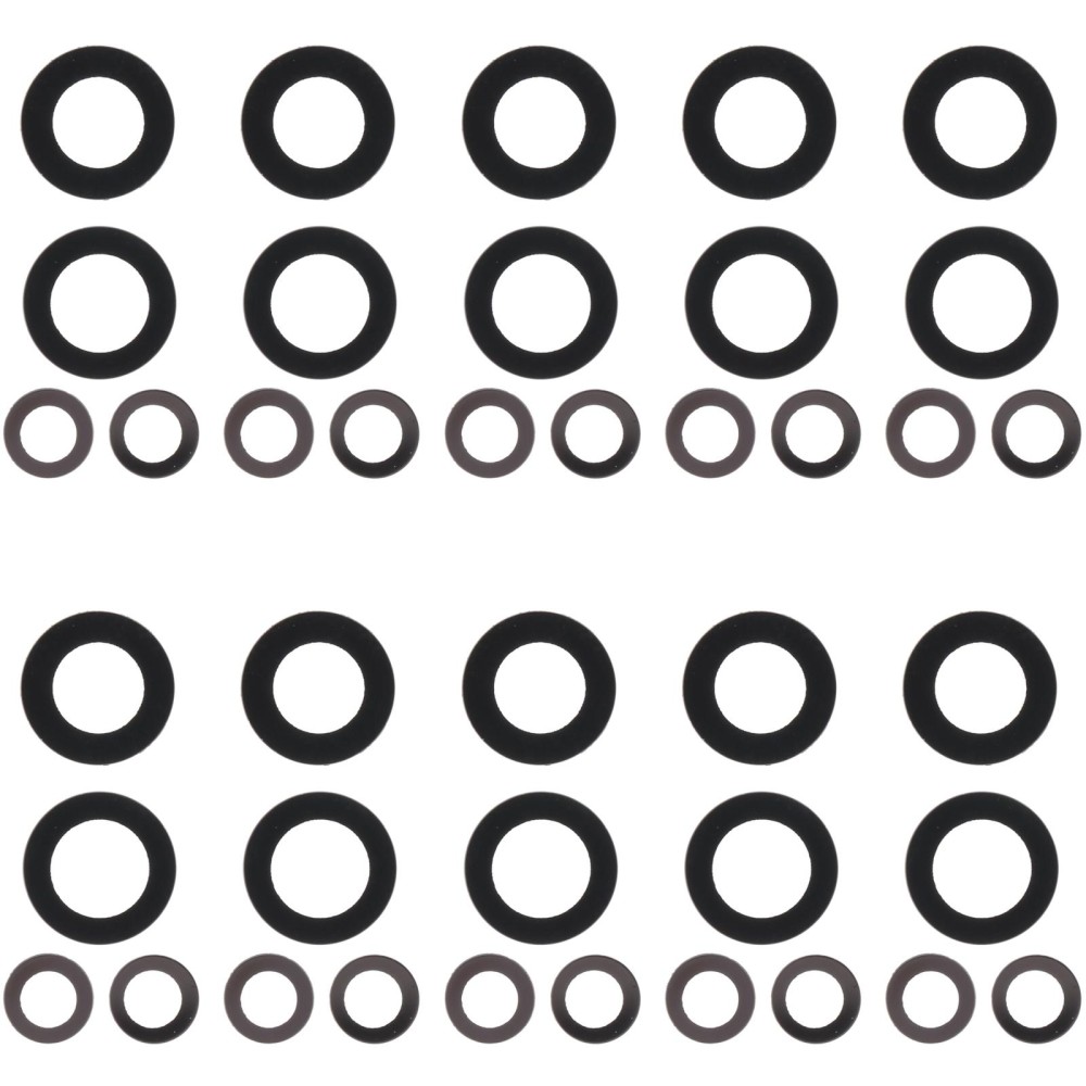 For OnePlus 9R 10pcs Back Camera Lens