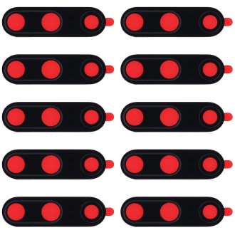 For OnePlus 7 Pro 10pcs Back Camera Lens (Black)