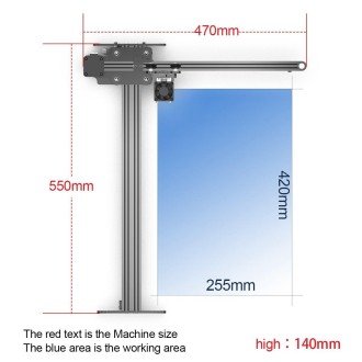 NEJE MASTER 3 Plus Laser Engraver with A40630 Laser Module(US Plug)