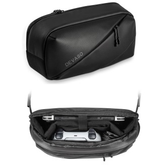 STARTRC Portable Shoulder Waterproof Drone Bag For DJI OM6 / Mini 3 / Mini 3 Pro / Mini 2(Black)