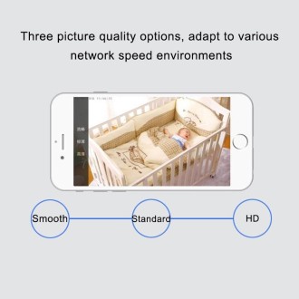 WLSES GC60 720P Wireless Surveillance Camera Baby Monitor, UK Plug