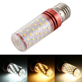 E27 16W 700LM 84LEDs Three-Color Dimming Corn Light Bulb SMD 2835