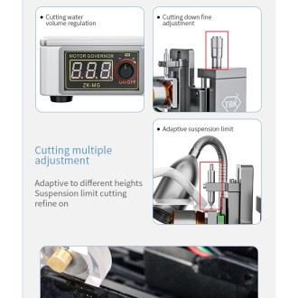 TBK 918 Smart Cutting and Grinding Machine, Plug:EU Plug