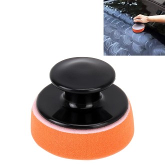 Car Polishing Sponge Round Sponge High-density Sponge, Size:7.5*5cm