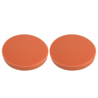 2 PCS Car Wax Sponge Round Shape Sponge High-density Waxing Sponge，Size:18.5 x 18.5cm